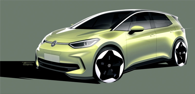 2023 Volkswagen ID3 electric car