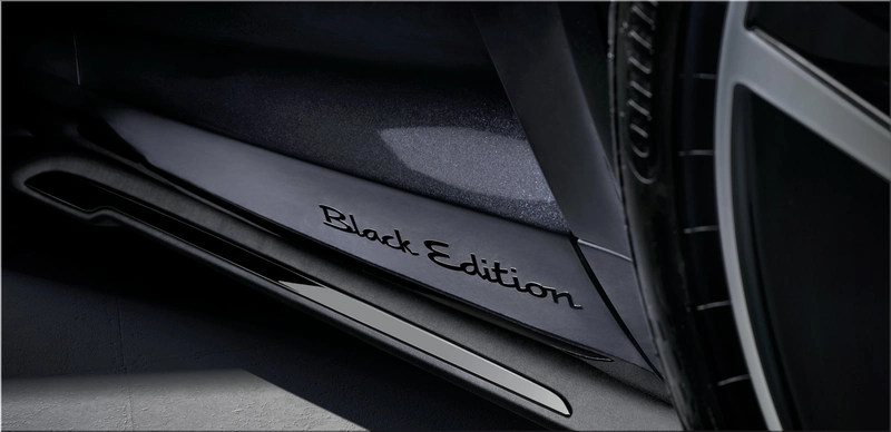 2026 Porsche Taycan Black Edition