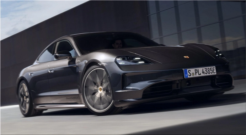 2026 Porsche Taycan Black Edition