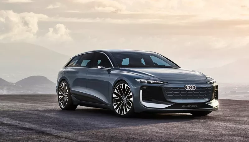 Audi A6 e-tron station wagon