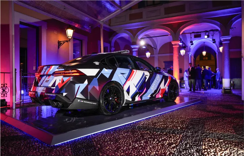 BMW M5 MotoGP Hybrid Safety Car