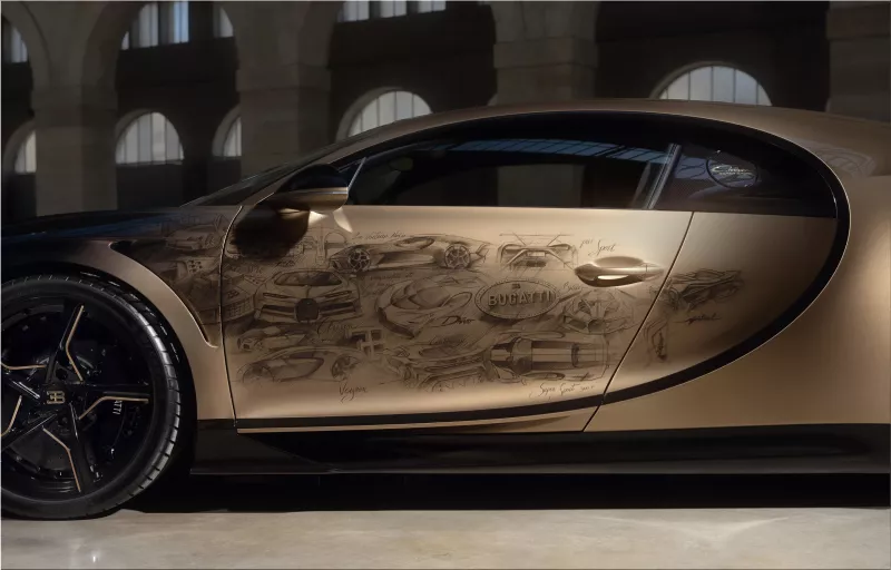 Bugatti Chiron Super Sport Golden Era