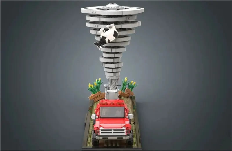LEGO Twister Diorama