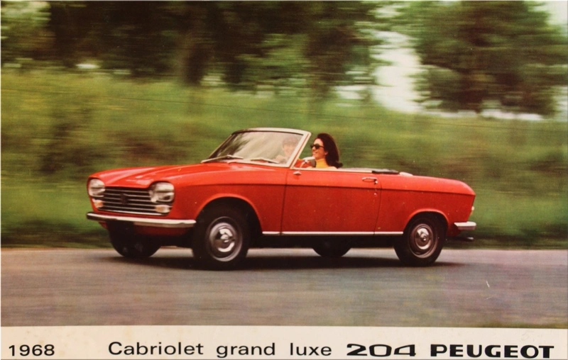 Peugeot 204 front-wheel drive