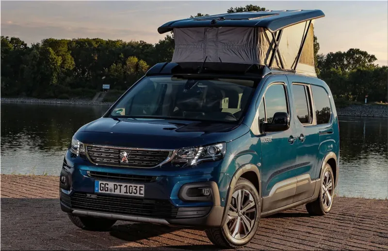 Peugeot e-Rifter camper
