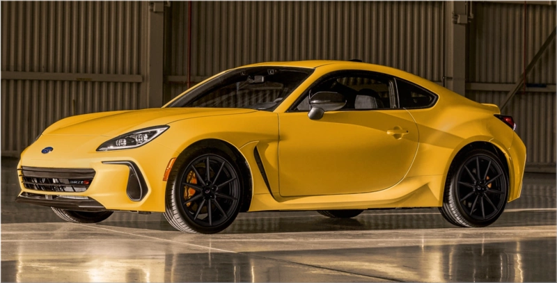 Subaru BRZ Series.Yellow