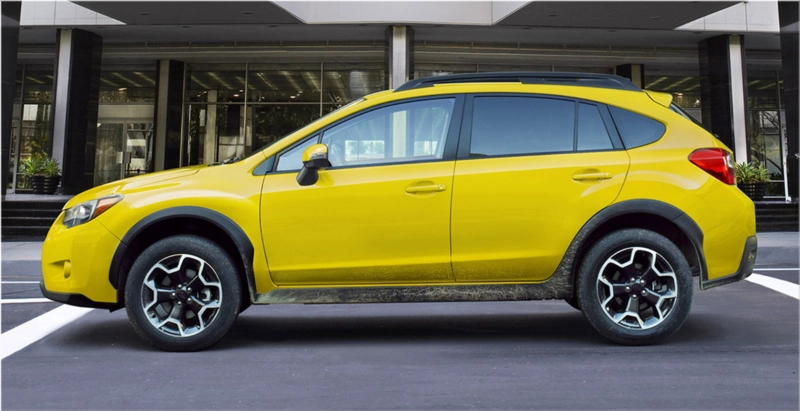 Subaru WRX Series.Yellow