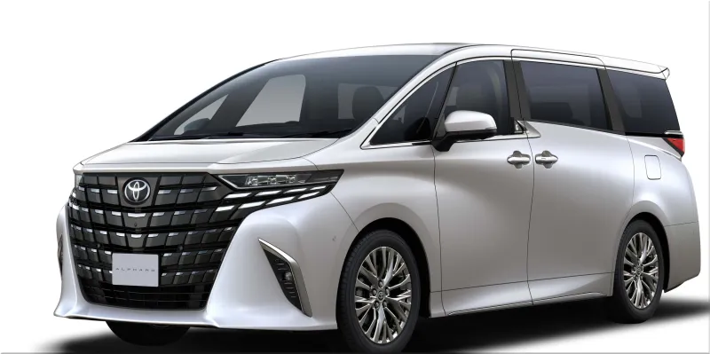 Toyota Alphard hybrid minivan