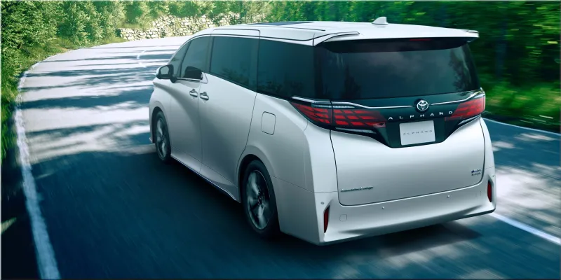 Toyota Alphard hybrid minivan