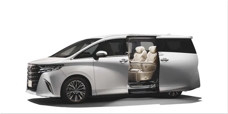 Toyota Alphard hybrid minivan