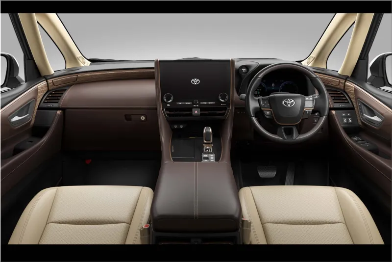 Toyota Alphard hybrid minivan