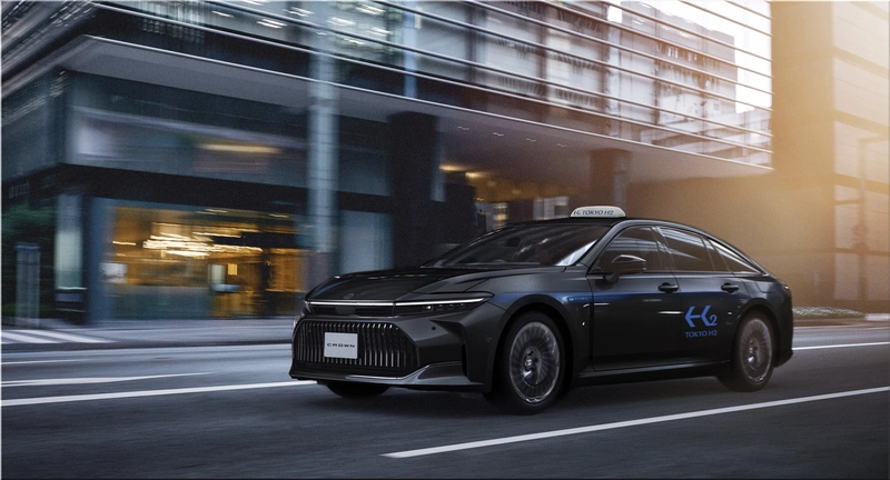 Toyota Crown Fuel Cell Taxi