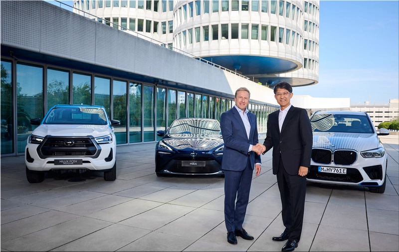 Toyota and BMW
