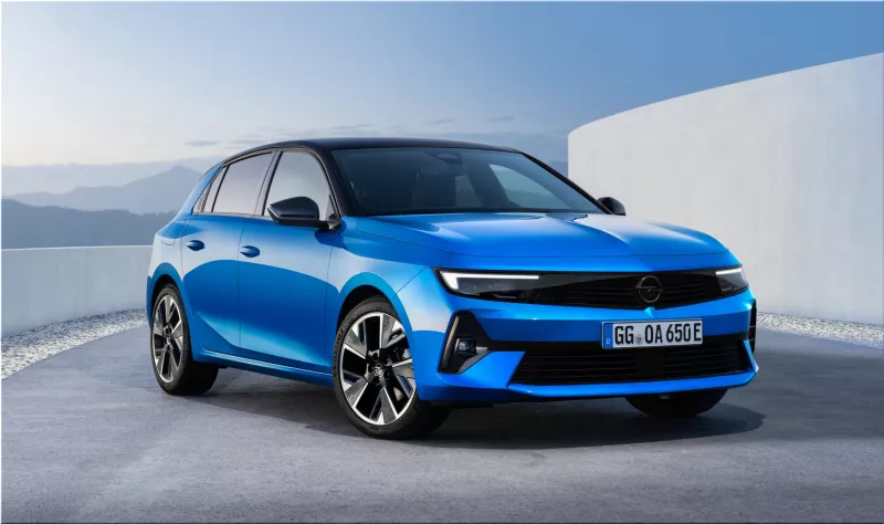 Opel Astra electric car