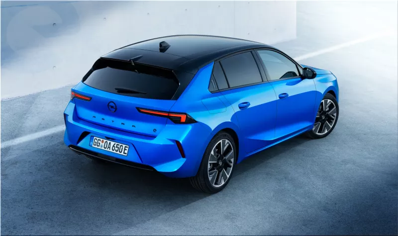 Opel Astra electric car