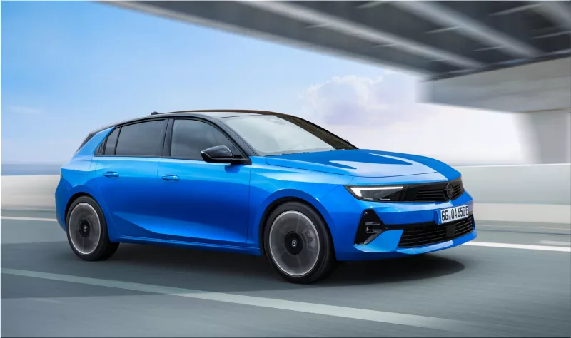 Opel Astra electric car