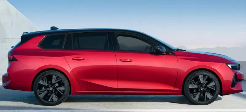 Opel Astra electric car