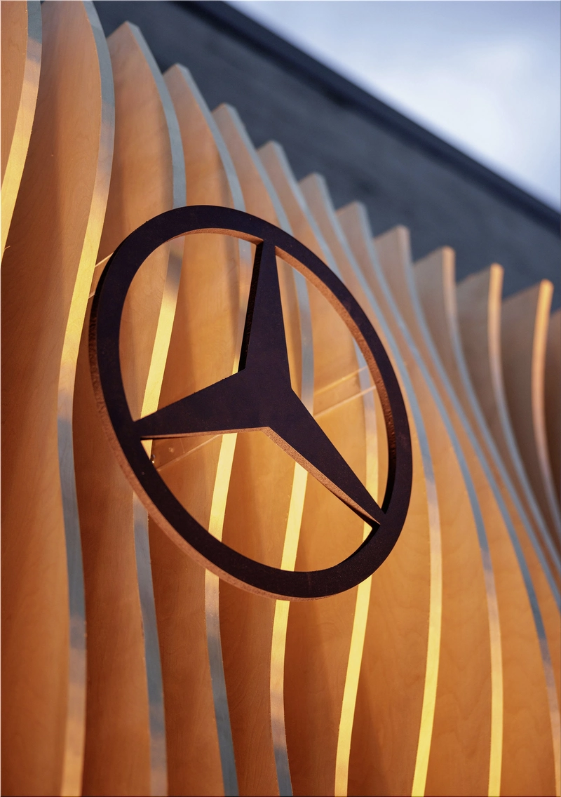 Crafted in a Mercedes