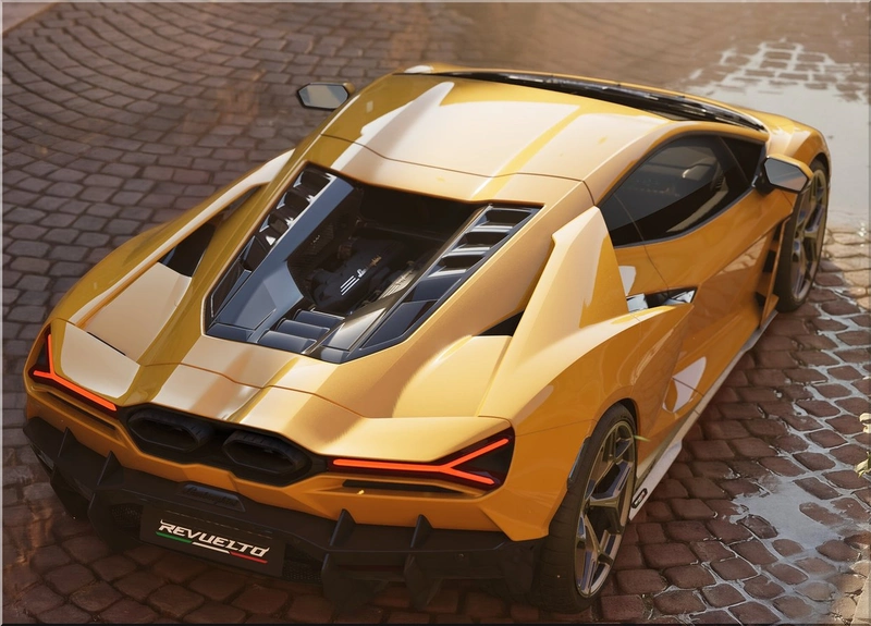 Lamborghini Revuelto Miura 60 Homage