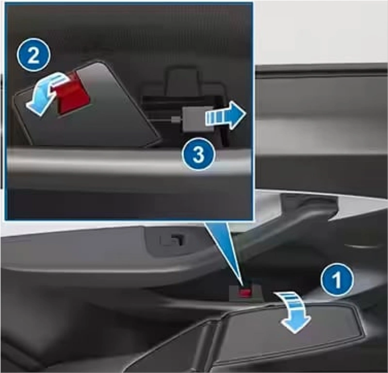Tesla door handles