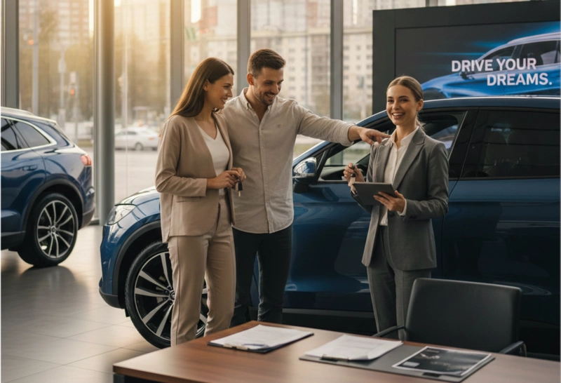 Buying a car in America