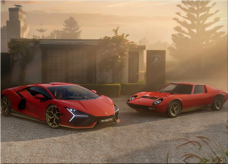 Lamborghini Revuelto Miura 60 Homage