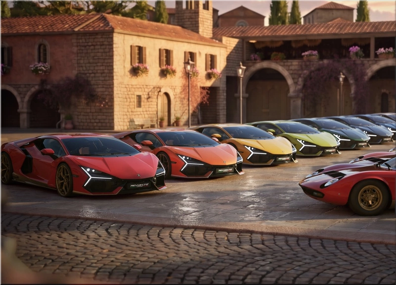 Lamborghini Revuelto Miura 60 Homage