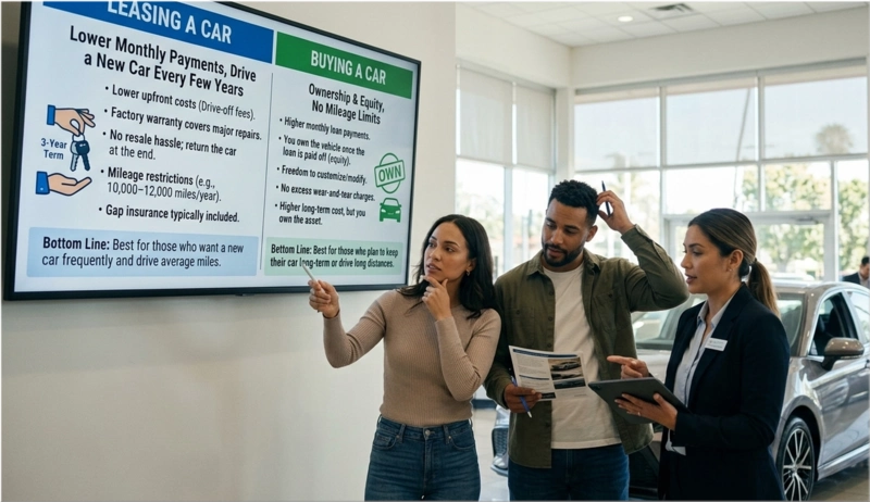 Leasing vs Buying a Car
