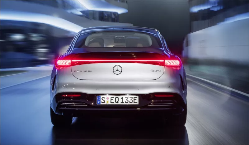 Mercedes-Benz EQS 450+ electric car