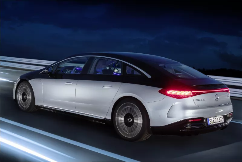 Mercedes-Benz EQS 450+ electric car