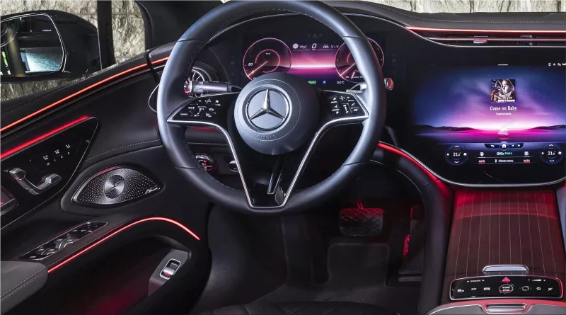 Mercedes-Benz EQS 450+ electric car