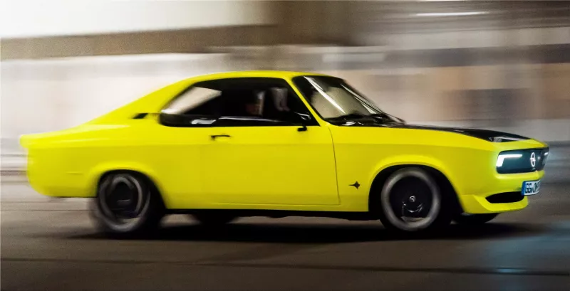 Opel Manta electric car