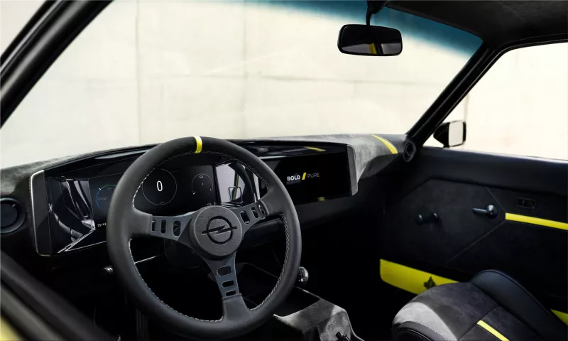 Opel Manta electric car