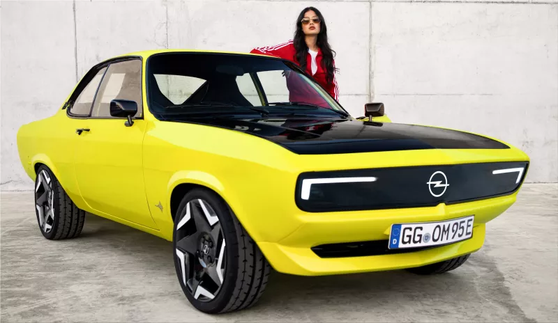 Opel Manta electric car
