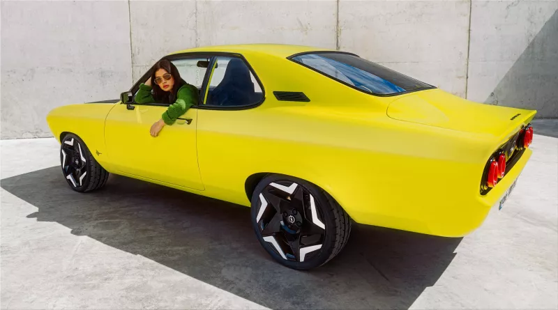 Opel Manta electric car