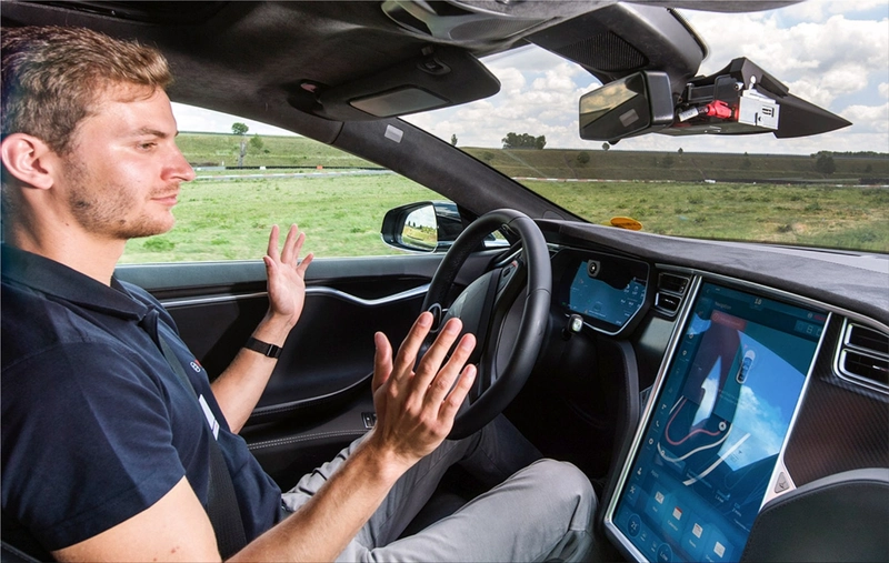 Self-driving car