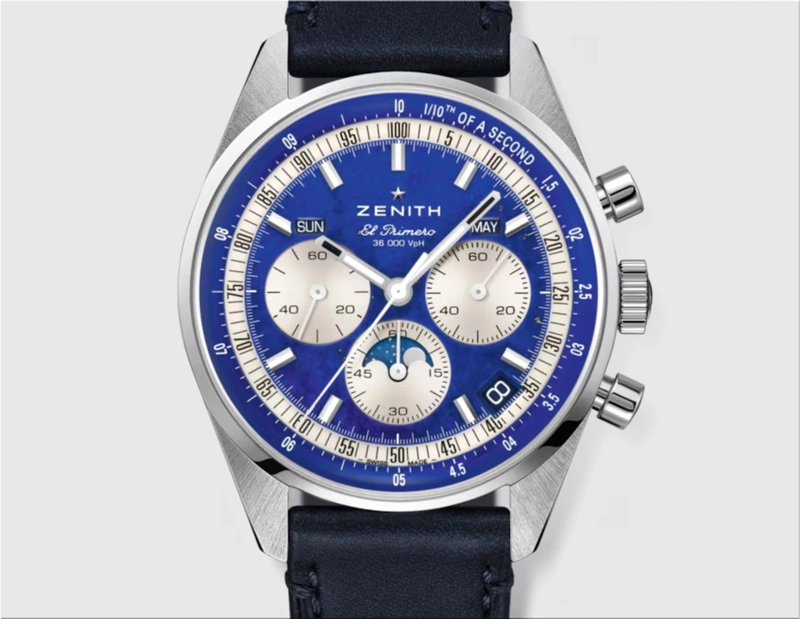 Zenith Chronomaster Original Triple Calendar Lapis Lazuli
