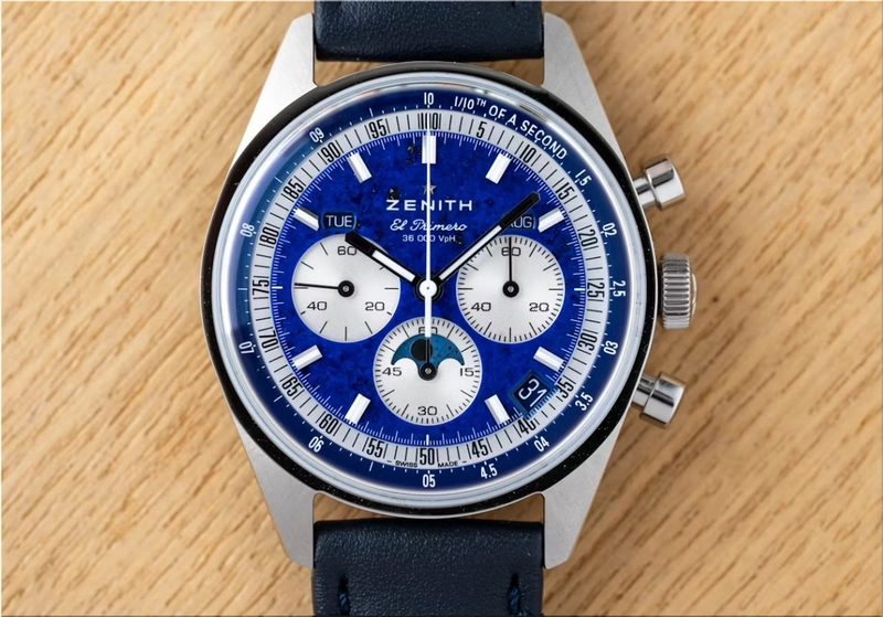 Zenith Chronomaster Original Triple Calendar Lapis Lazuli