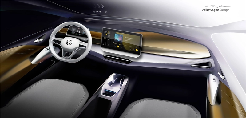2023 Volkswagen ID3 electric car