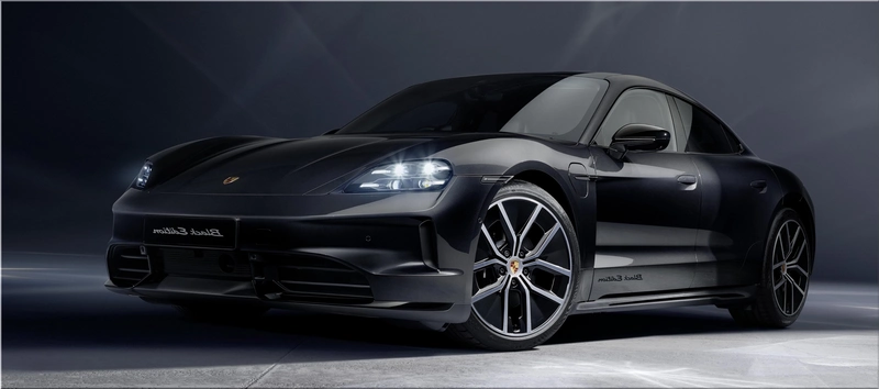 2026 Porsche Taycan Black Edition
