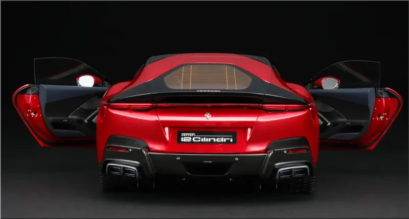 Luxury car collectibles