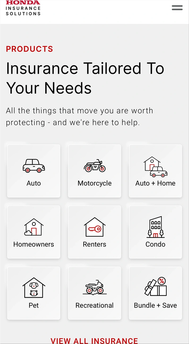 Honda Insurance Solutions