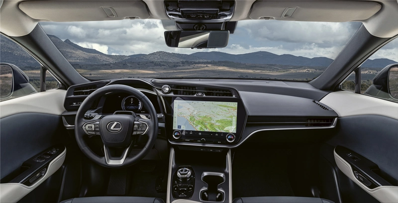 Lexus RZ 450e electric car