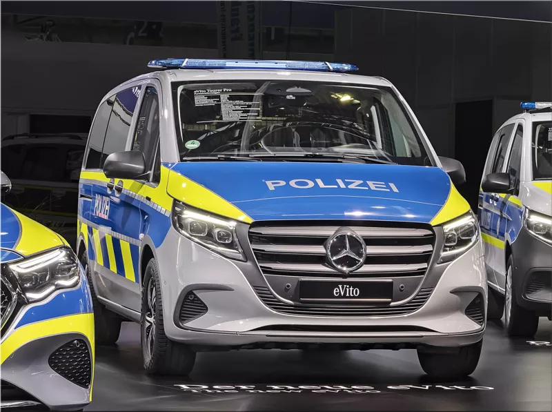 Mercedes-Benz Police Vehicles
