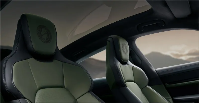 Porsche Taycan Turbo S Celestial Jade