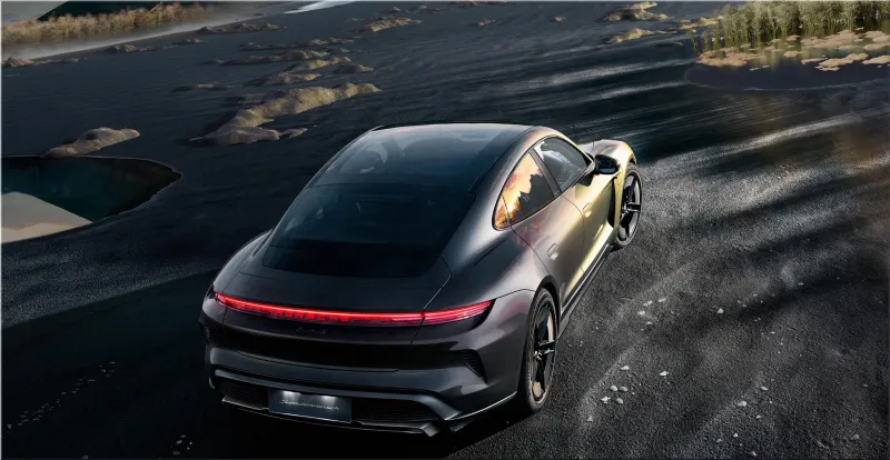 Porsche Taycan Turbo S Celestial Jade