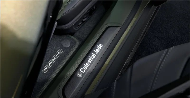 Porsche Taycan Turbo S Celestial Jade