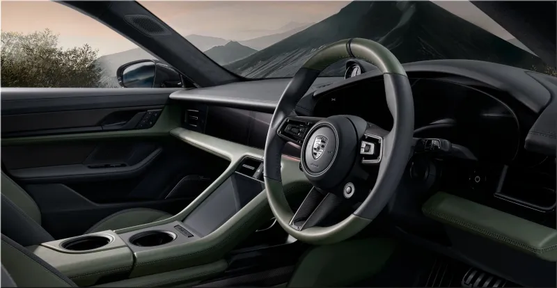 Porsche Taycan Turbo S Celestial Jade