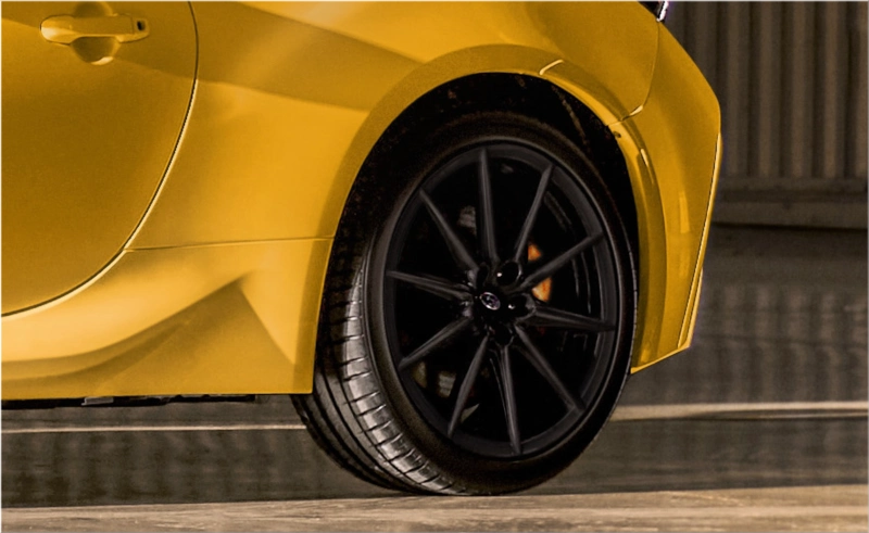 Subaru BRZ Series.Yellow