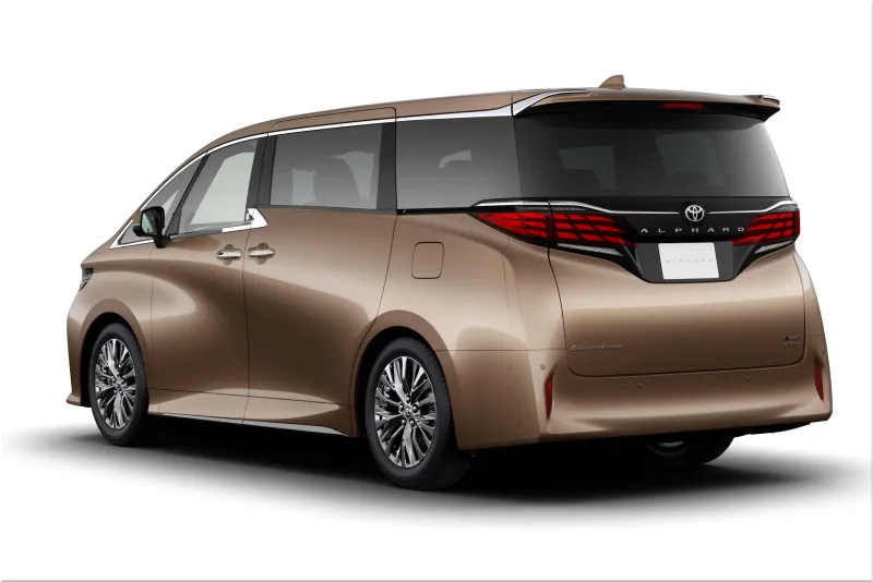 Toyota Alphard hybrid minivan